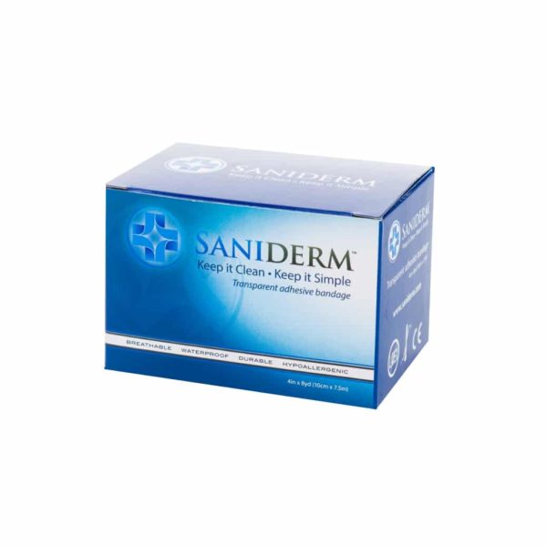 Saniderm Tattoo Bandage 4" x 8' Roll