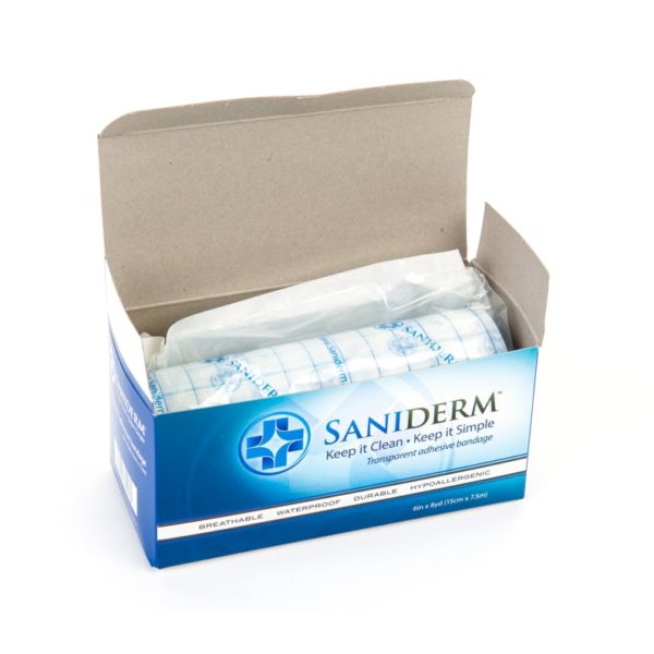 Saniderm Tattoo Bandage 4" x 8' Roll