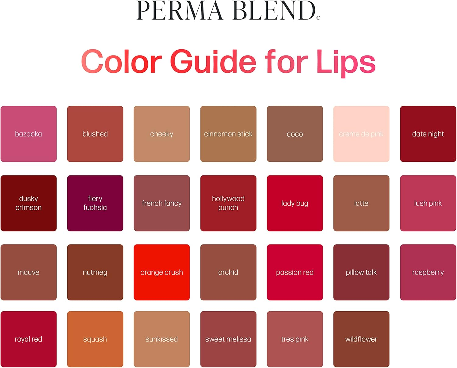 Perma Blend Pigments - Sweet Lip Kit Set - Image 4