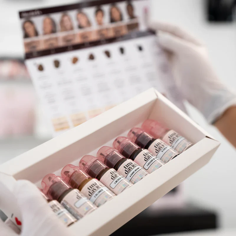 Tina Davies I ❤️ INK Eyebrow Pigment Collection Set - Image 3