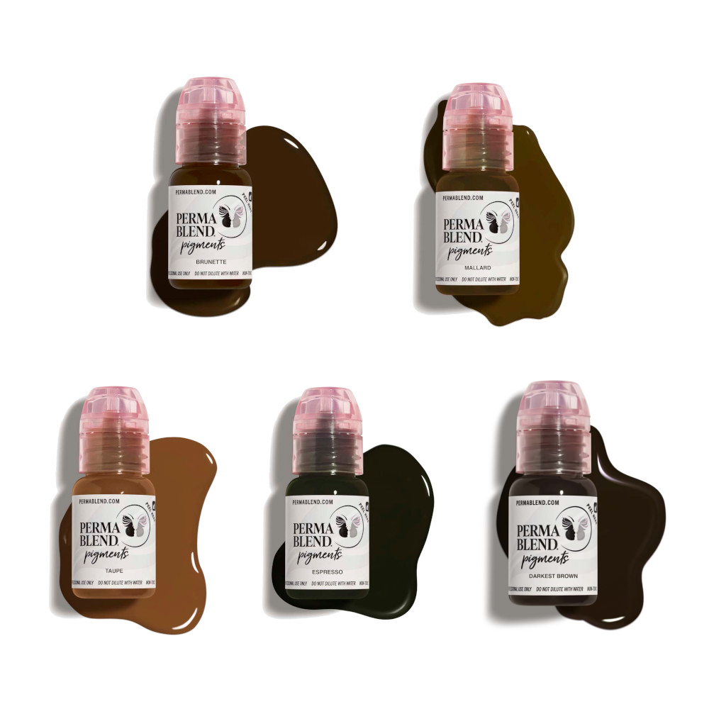 Perma Blend Pigments - Premier Brow Kit Set