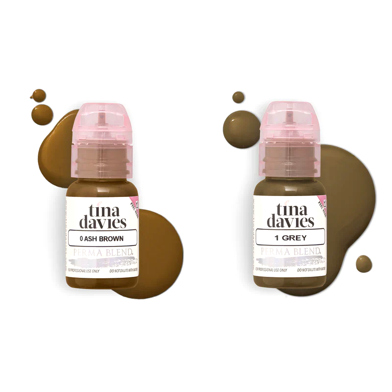 Tina Davies I ❤️ INK Eyebrow Pigment Collection Set - Image 4