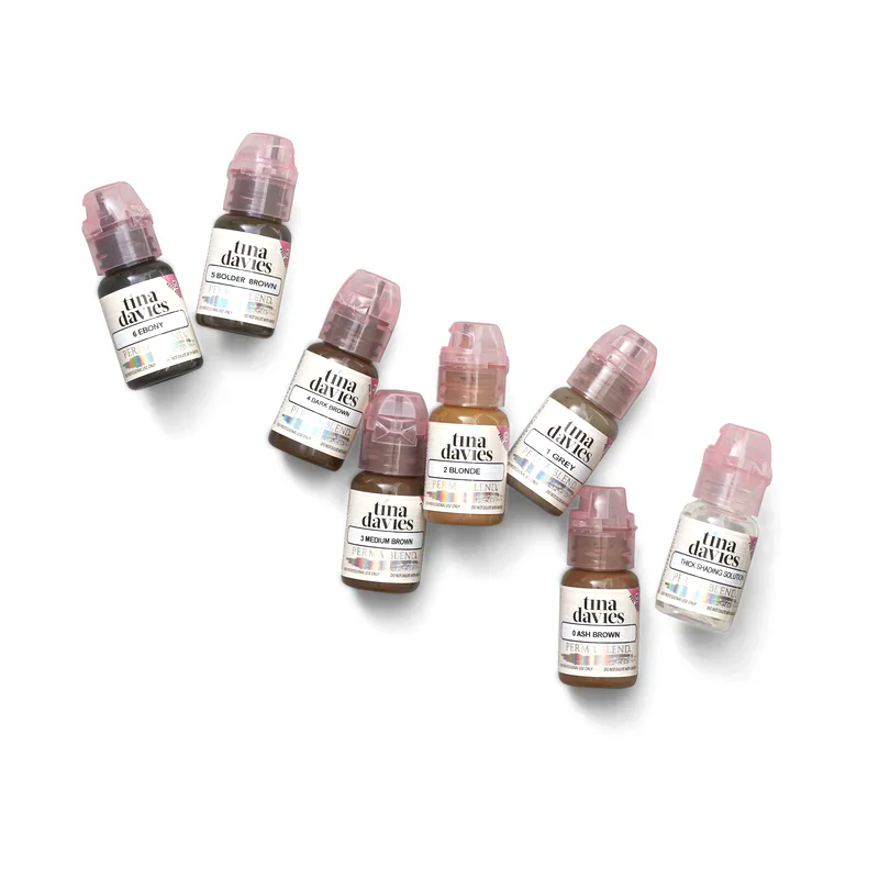 Tina Davies I ❤️ INK Eyebrow Pigment Collection Set - Image 2