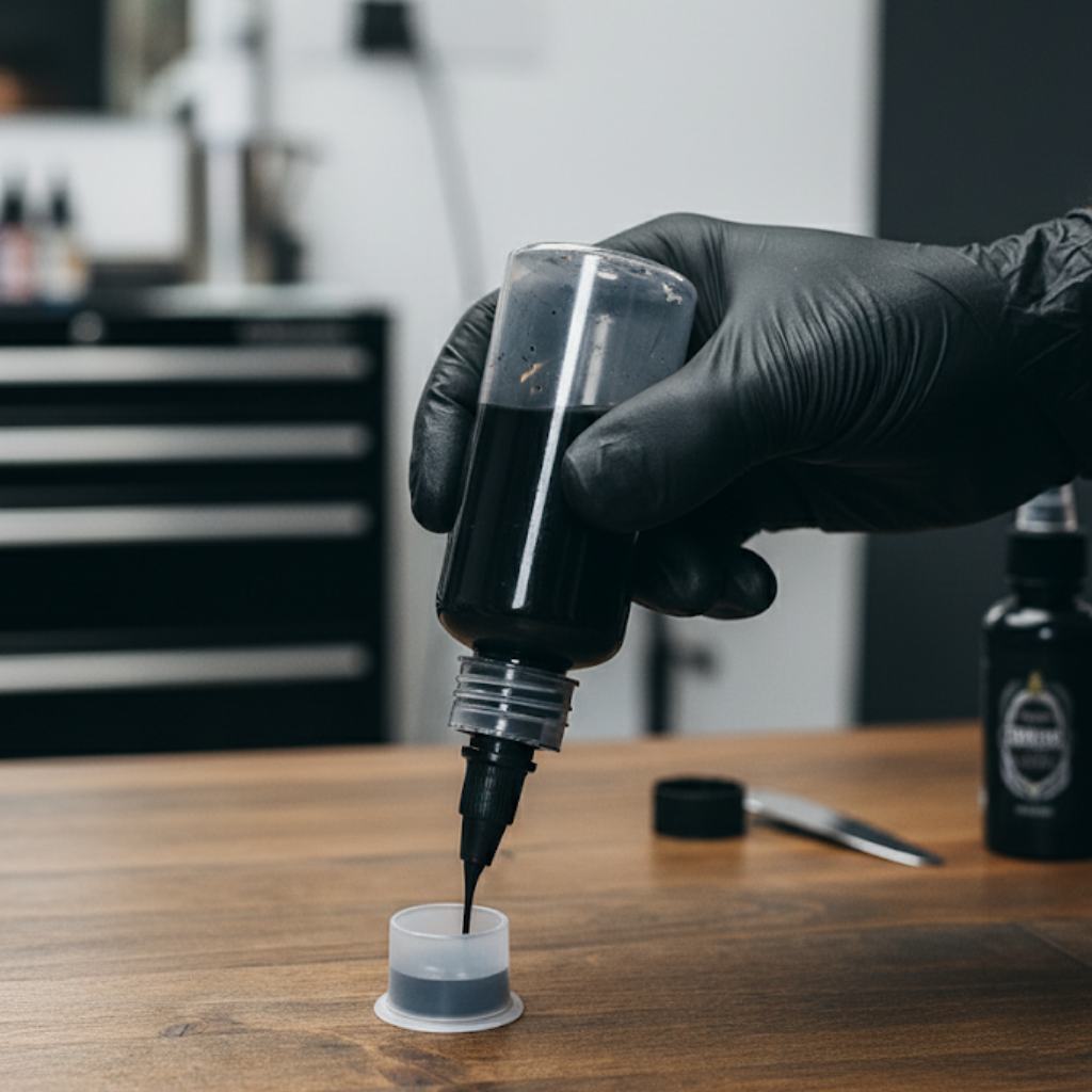 13mm Flat Base Ink Cups - Image 3