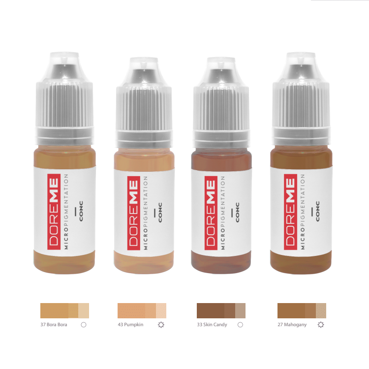 Doreme Pigment Concentrate Redhead Set