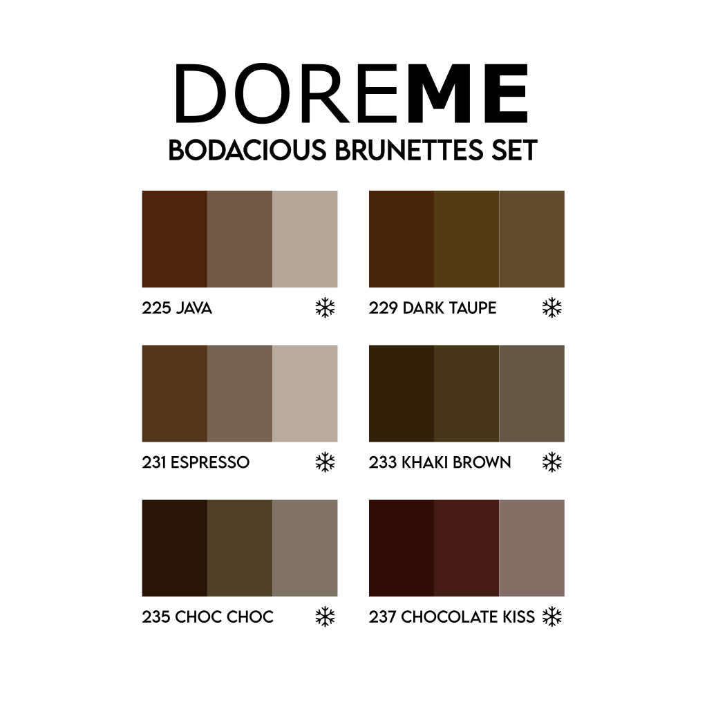 Doreme Bodacious Brunettes Set - Liquid - Image 2