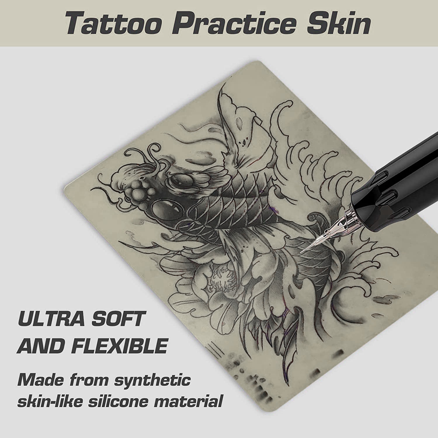 Artisan Tattoo Practice Skin 8x12x0.12 | 3mm Thick