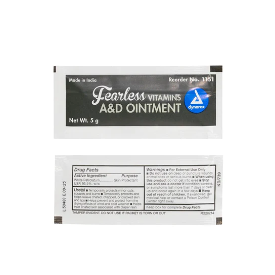 Dynarex A&D Ointment 144 Foil Pack Box