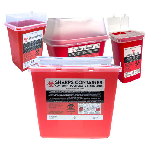 Sharps Container 1 Quart 2 Quarts 5 Quarts