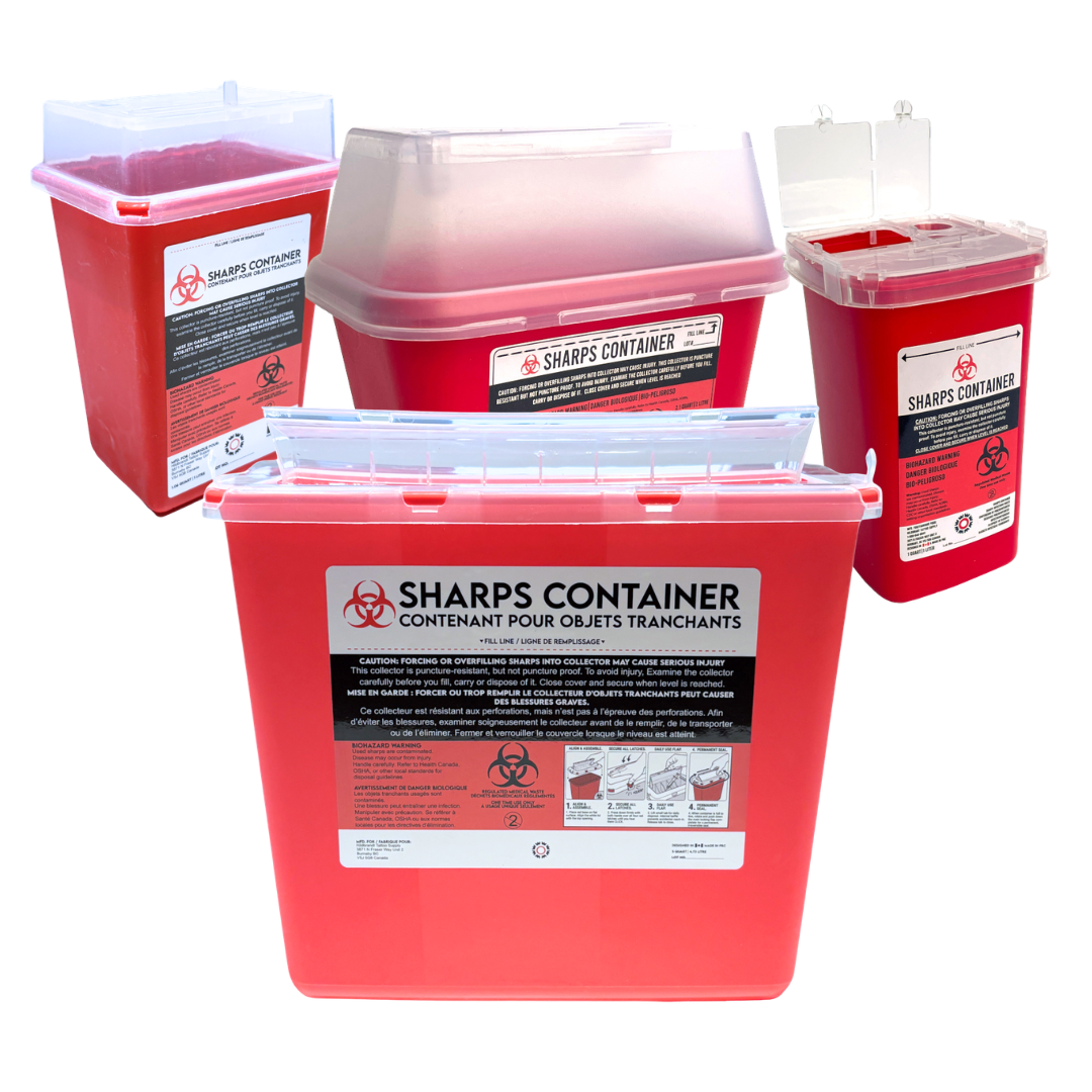 Sharps Container 1 Quart 2 Quarts 5 Quarts