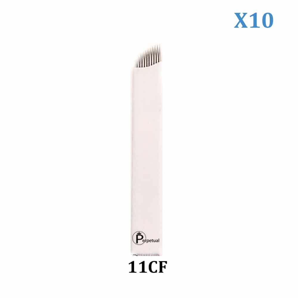 perpetual permanent makeup microblade 11 curved flat