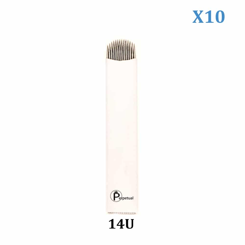perpetual permanent makeup microblade 14 U Shaped blade