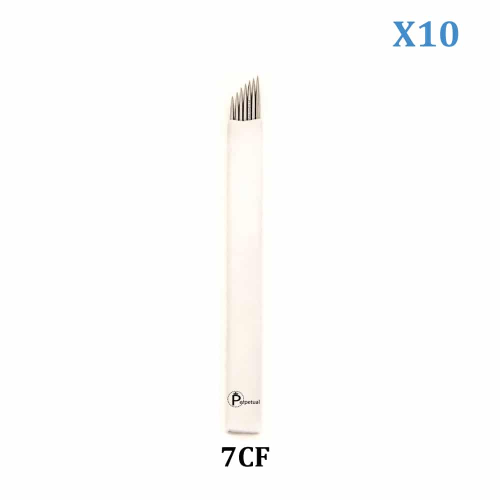 perpetual permanent makeup microblade 7 curved flat