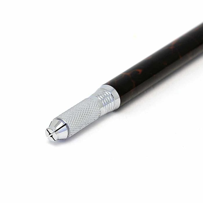 Perpetual permanent makeup microblading pen handle flare dual sided 1