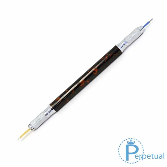 Perpetual permanent makeup microblading pen handle flare dual sided 5