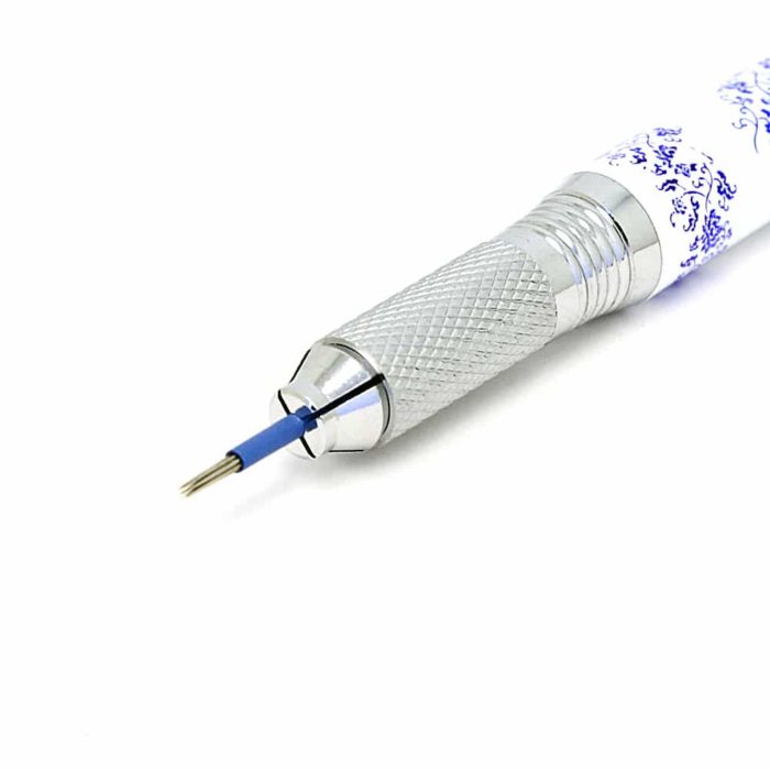 Perpetual permanent makeup microblading pen handle porcelain dual sided 5