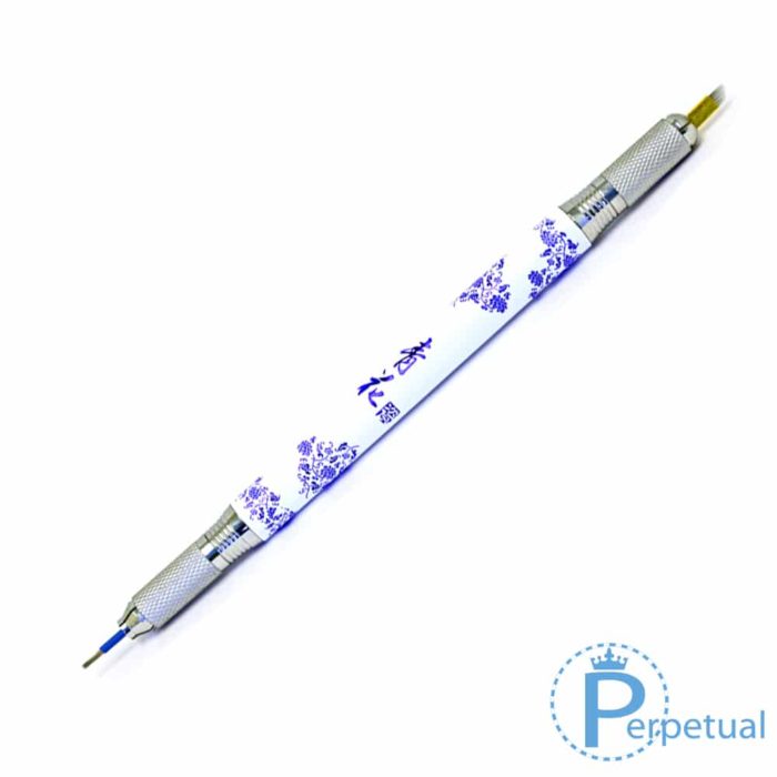 Perpetual permanent makeup microblading pen handle porcelain dual sided 6