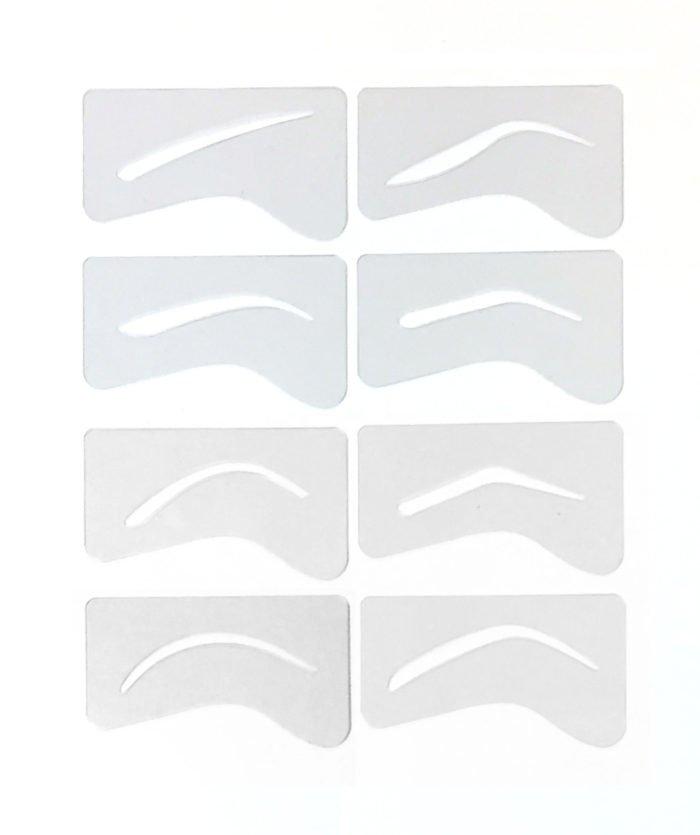 Microblading Eyebrow Stencils