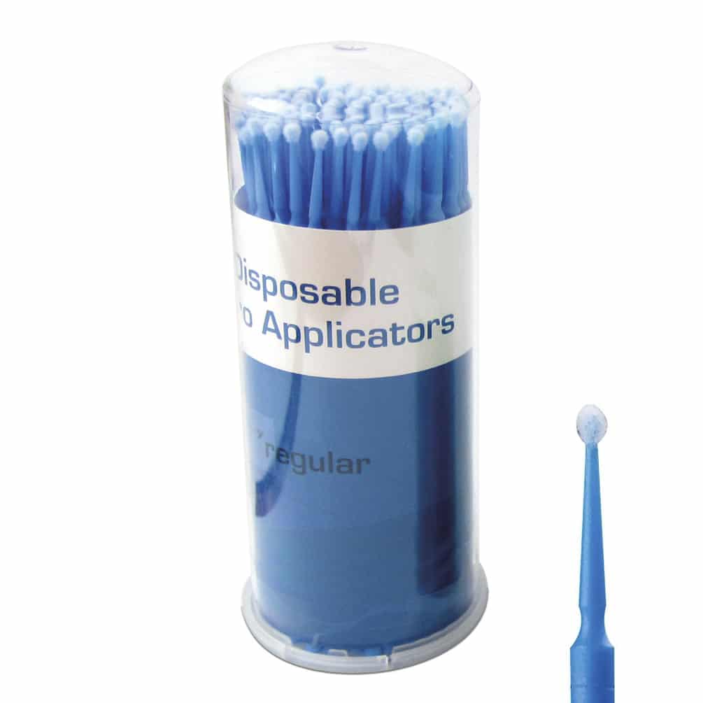 thumbnail image 2 of 400-Pack Disposable Micro Applicator Brushes – Super Fine, Bendable – REDLAND 2 of 6