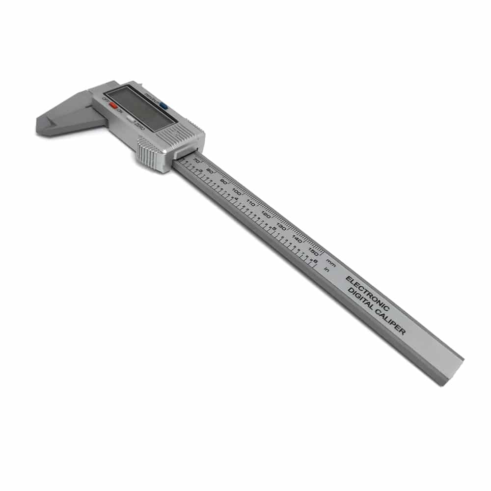 150mm Carbon Fibre LCD Digital Gauge Caliper - Image 3