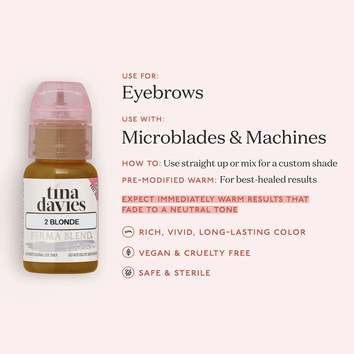 Tina Davies x Perma Blend Pigments - 2 Blonde 1/2 oz - Image 3