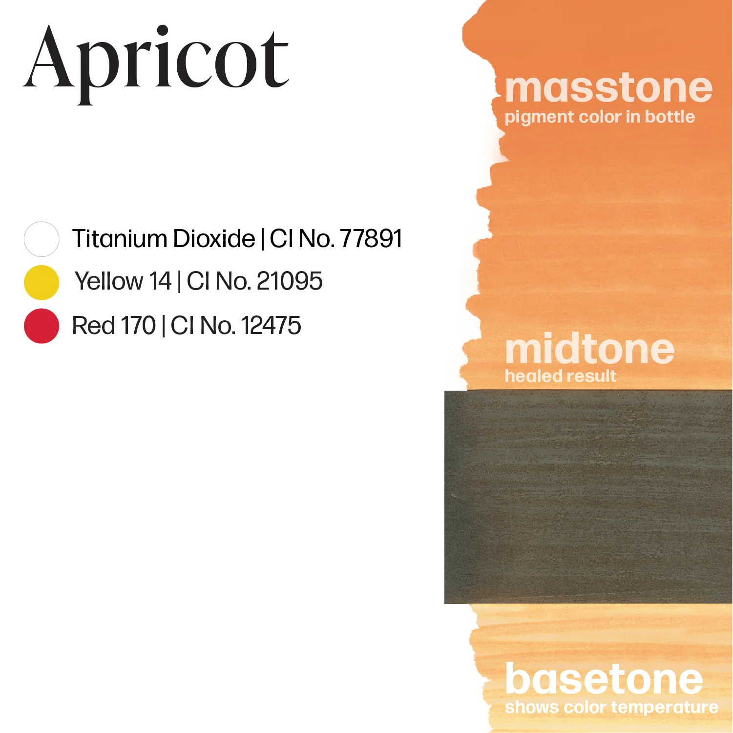 Perma Blend Pigments - Apricot 1/2 oz - Image 3