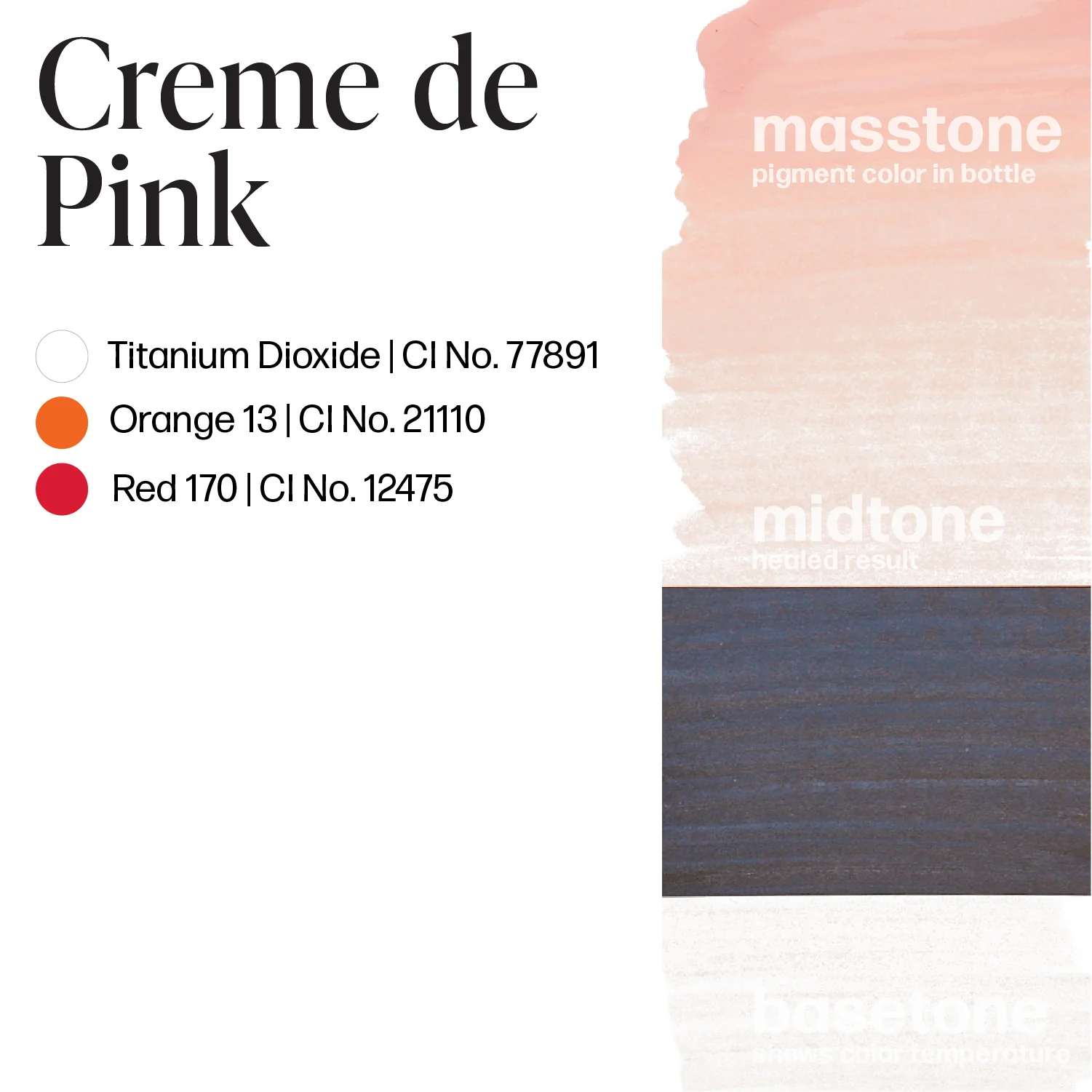 Perma Blend Pigments - Creme Dé Pink 1/2 oz - Image 3