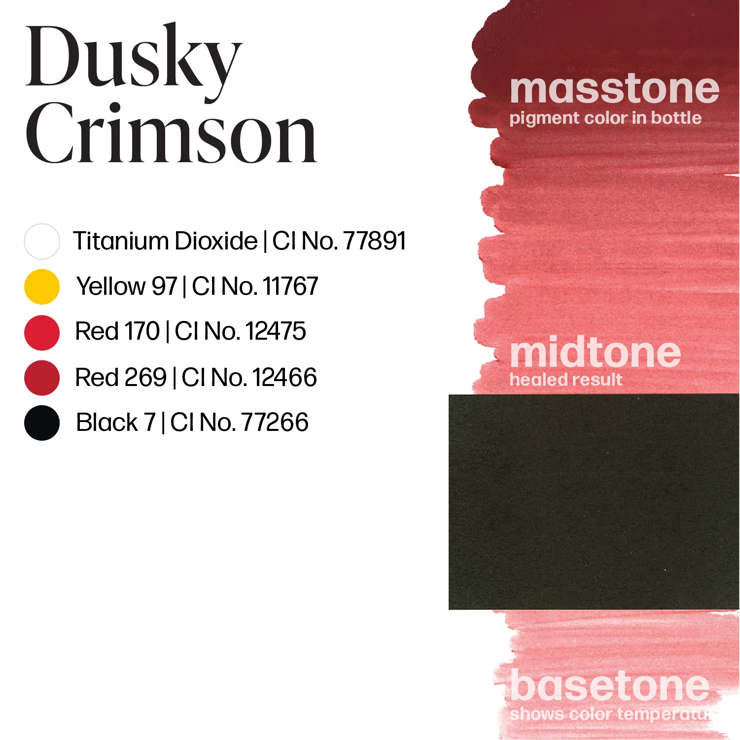 Perma Blend Pigments - Dusky Crimson 1/2 oz - Image 3