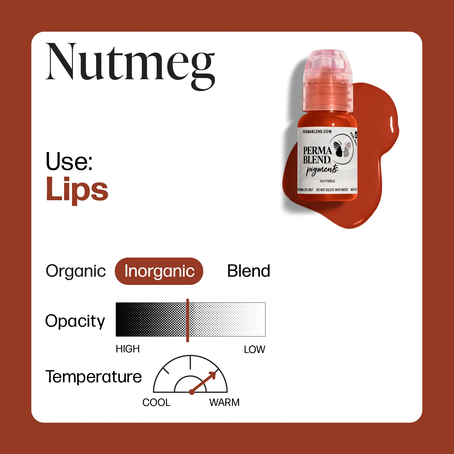 Perma Blend Pigments - Nutmeg 1/2oz - Image 2