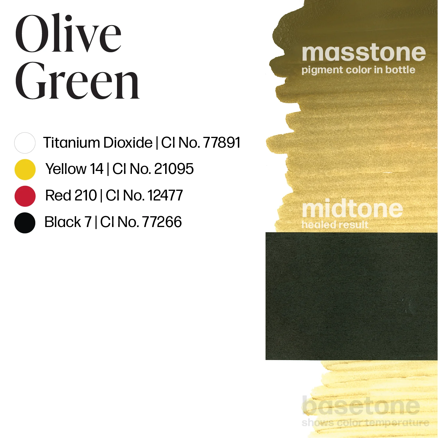 Perma Blend Pigments - Olive Green 1/2 oz - Image 3