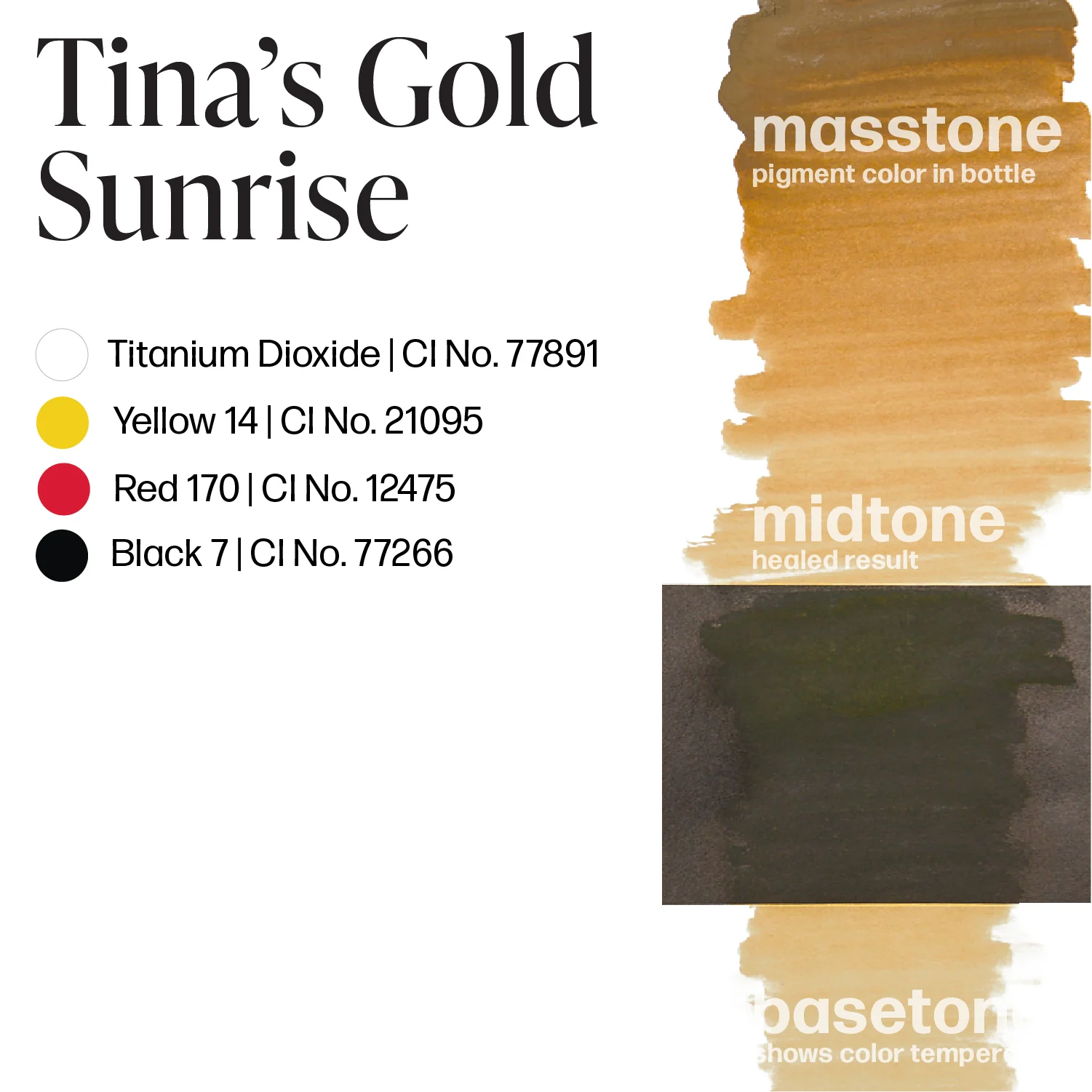 Perma Blend Pigments - Tina's Golden Sunrise 1/2 oz - Image 3
