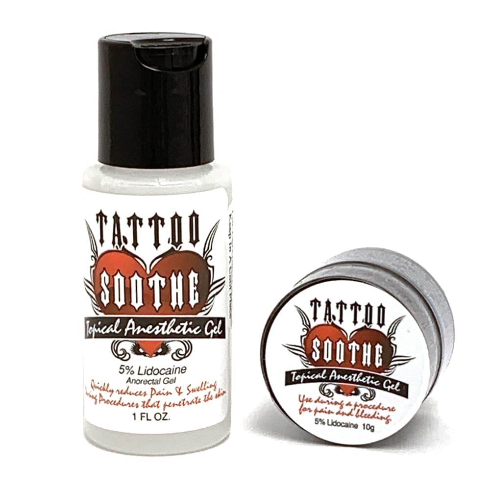 Tattoo Soothe Anesthetic Gels | USA Only - Perpetual Permanent Makeup