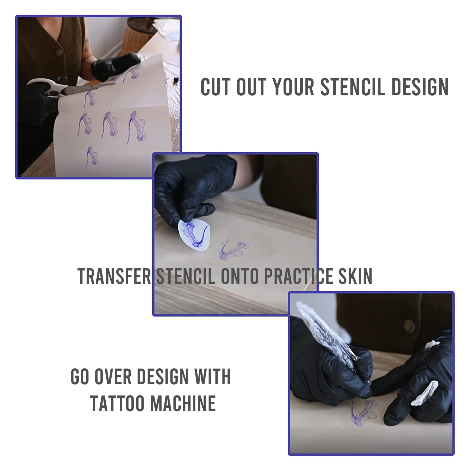 Tattoo Practice Skin 8"x6" | 1.5mm Thick - Image 5