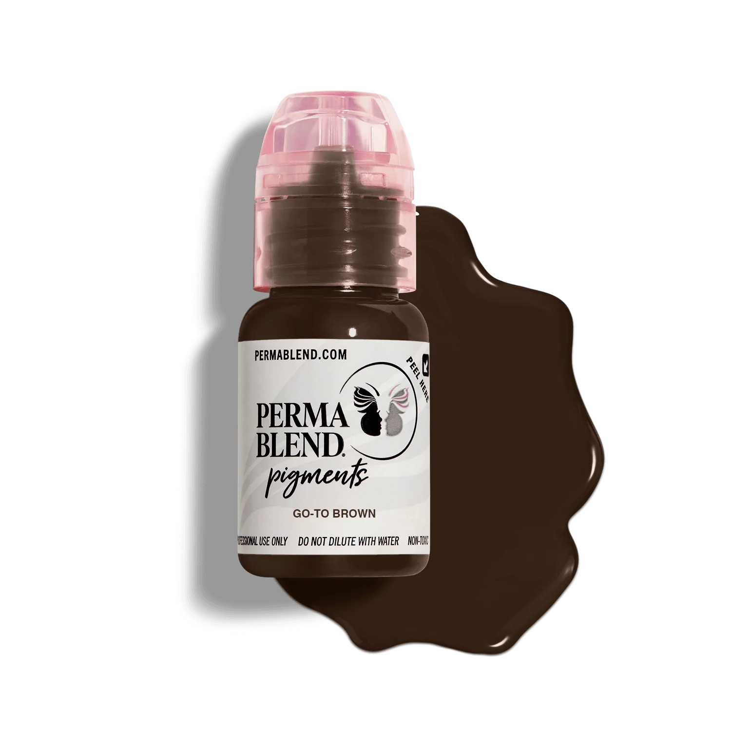 Perma Blend Pigments - Go-To Brown 1/2 oz