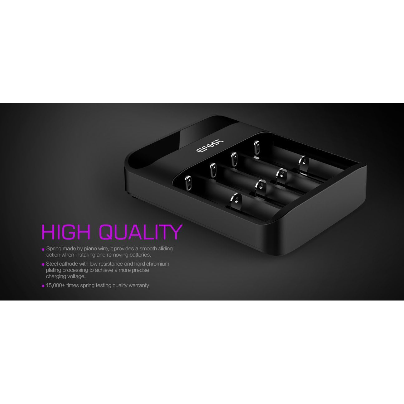 Efest LUSH Q4 Charger - Image 6