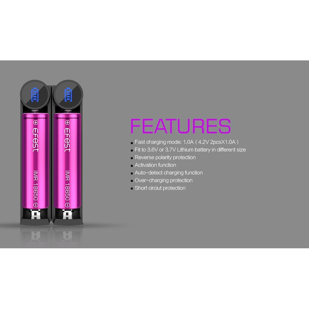 Efest SLIM K2 USB Charger - Image 6