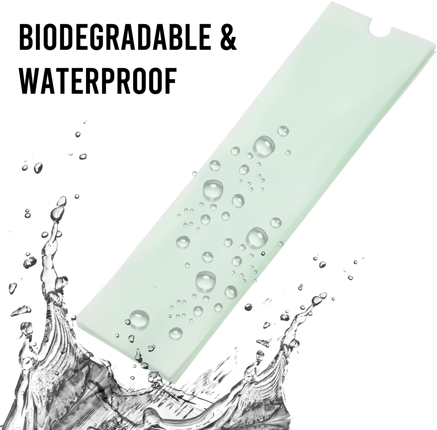 Biodegradable Wide Tattoo Pen Bags (100) - Blue or Black - Image 3