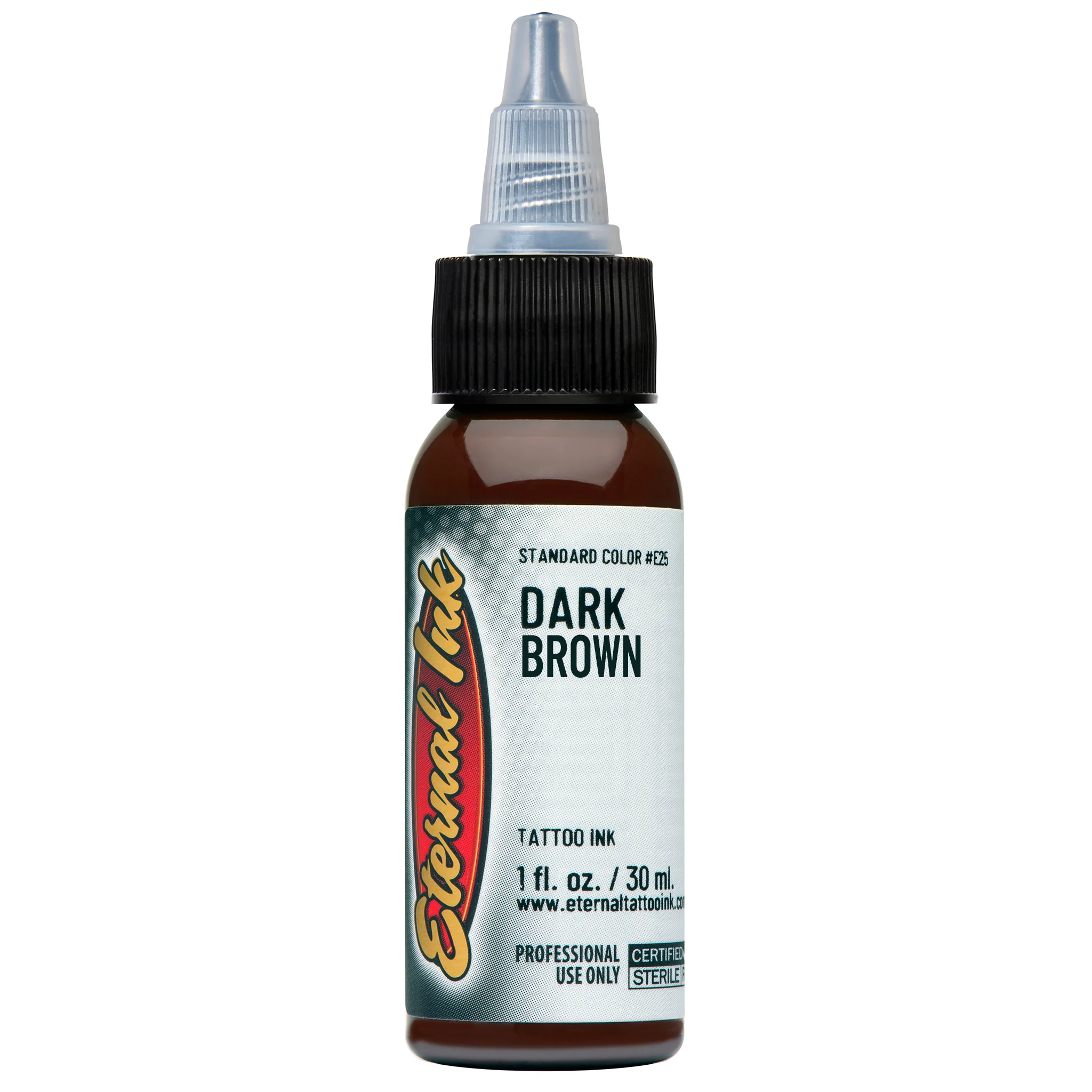 Eternal Tattoo Ink – Dark Brown - Image 2
