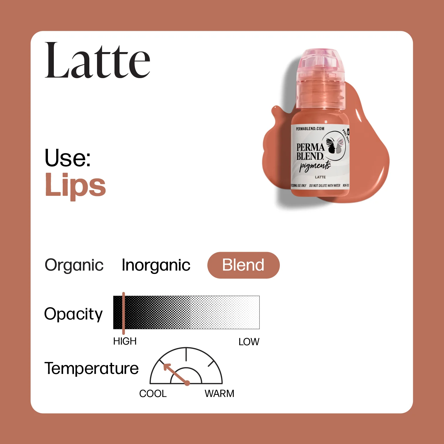 Perma Blend Pigments - Latte 1/2 oz - Image 2