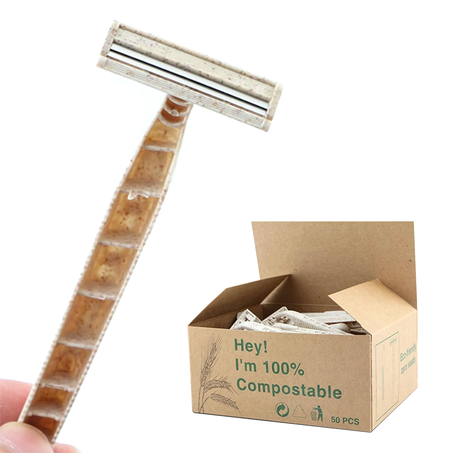 Eco-Friendly Disposable Razors