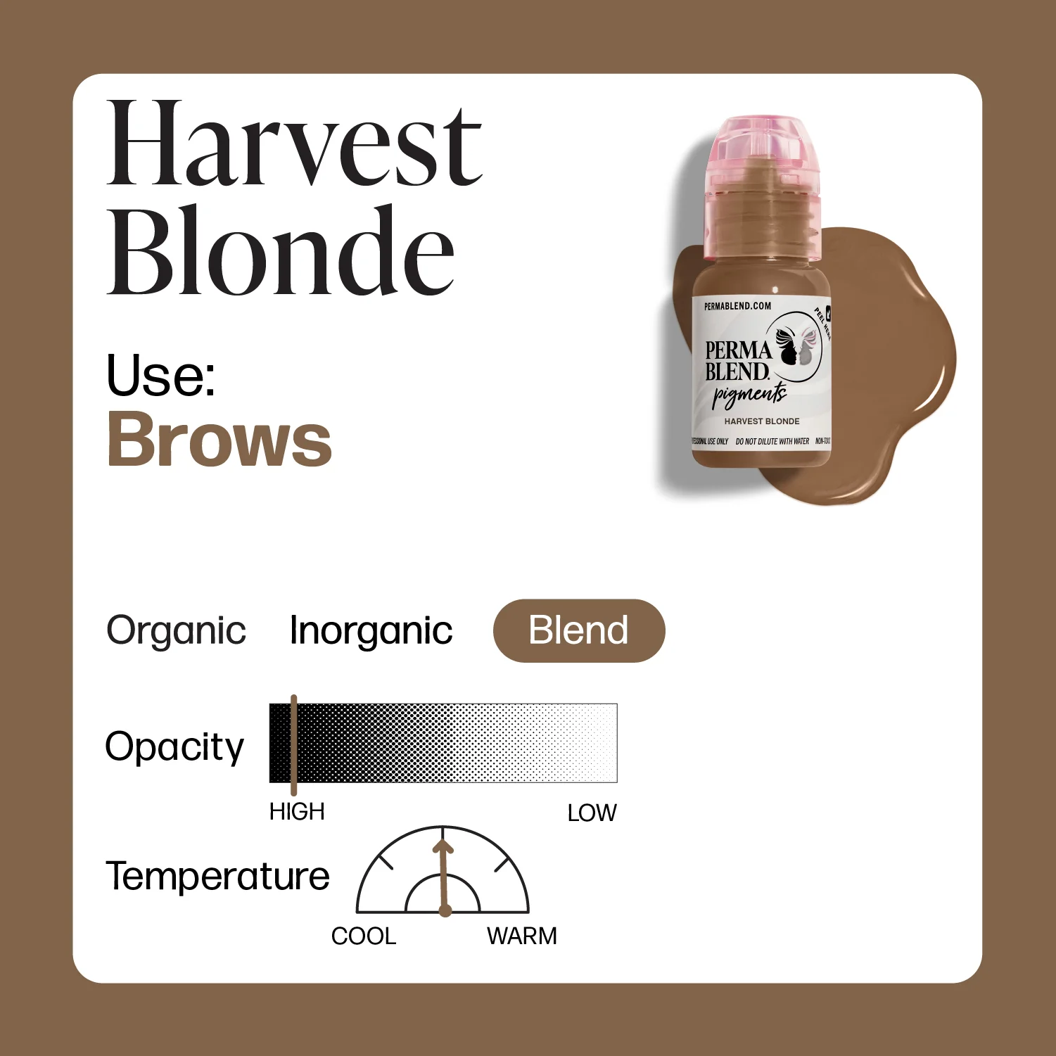 Perma Blend Pigments - Harvest Blonde 1/2 oz - Image 2