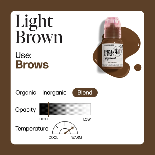 Perma Blend Light Brown 1/2oz