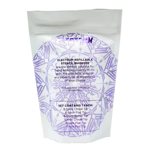 Electrum Refillable Stencil Markers Set