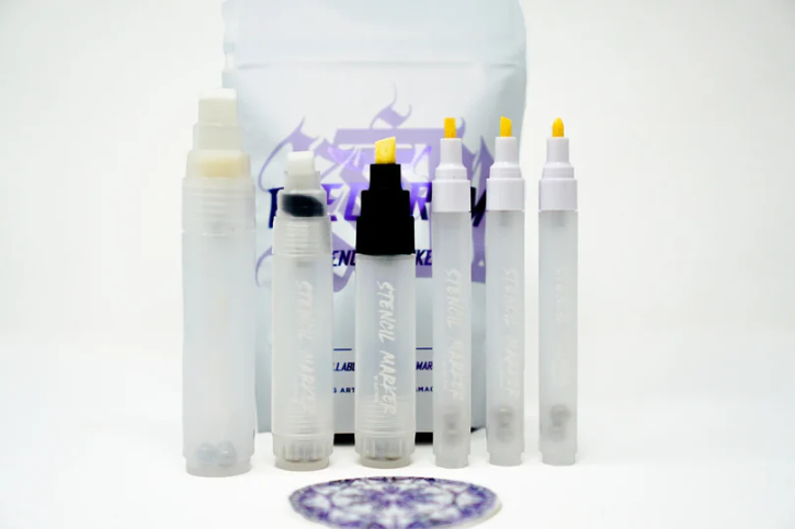 Electrum Refillable Stencil Markers Set