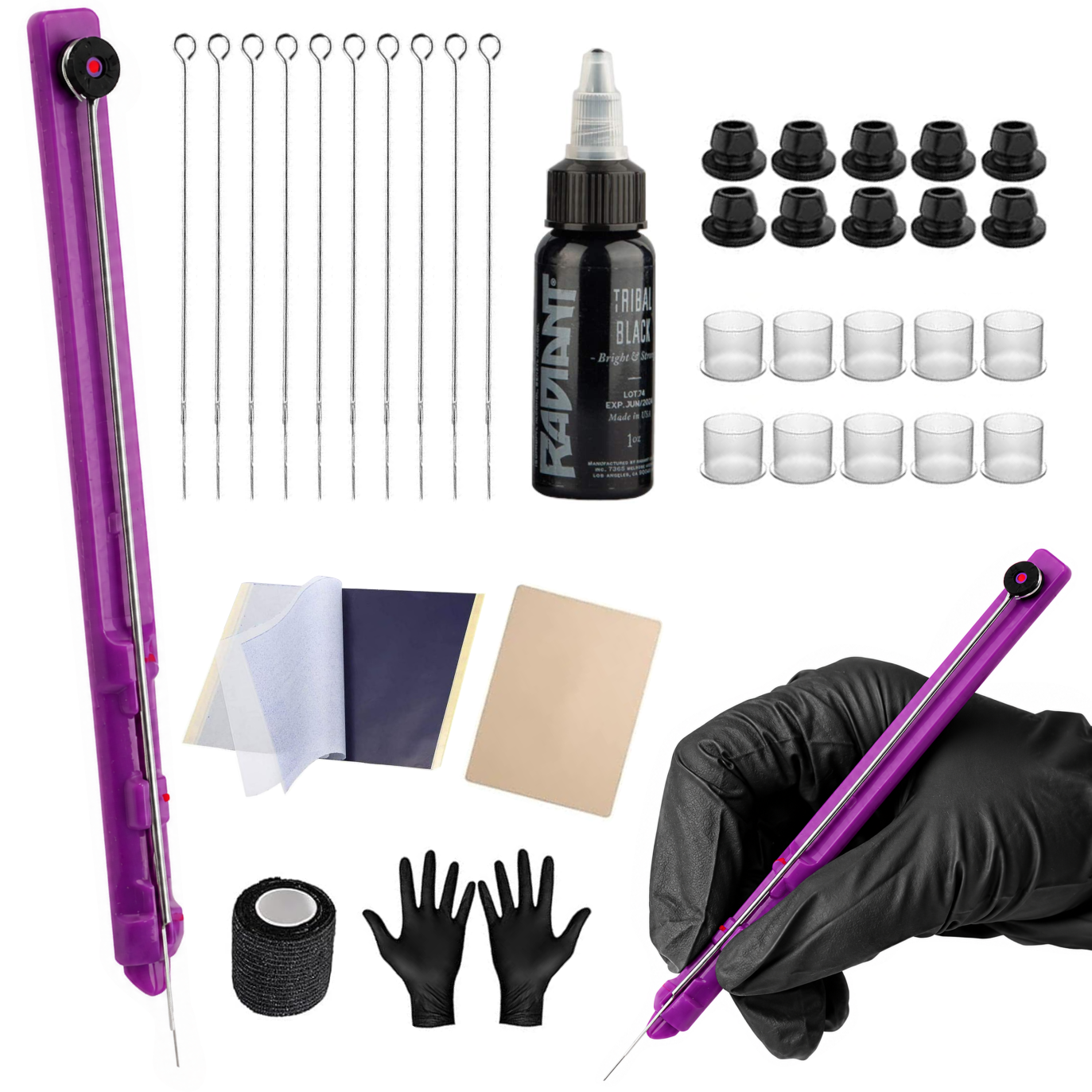 Hildbrandt Hand Poke Tattoo Kit - Image 3