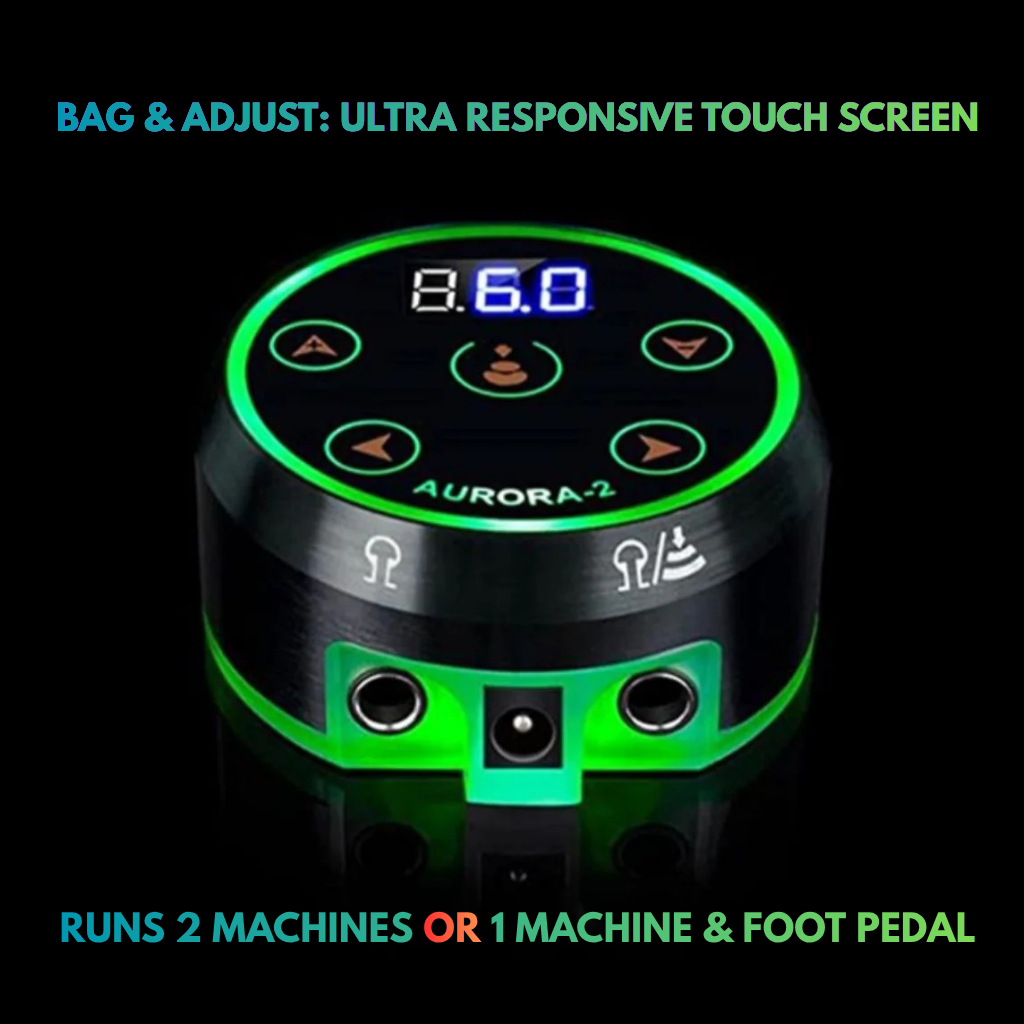 Aurora 2 Digital Tattoo Power Supply - Image 3