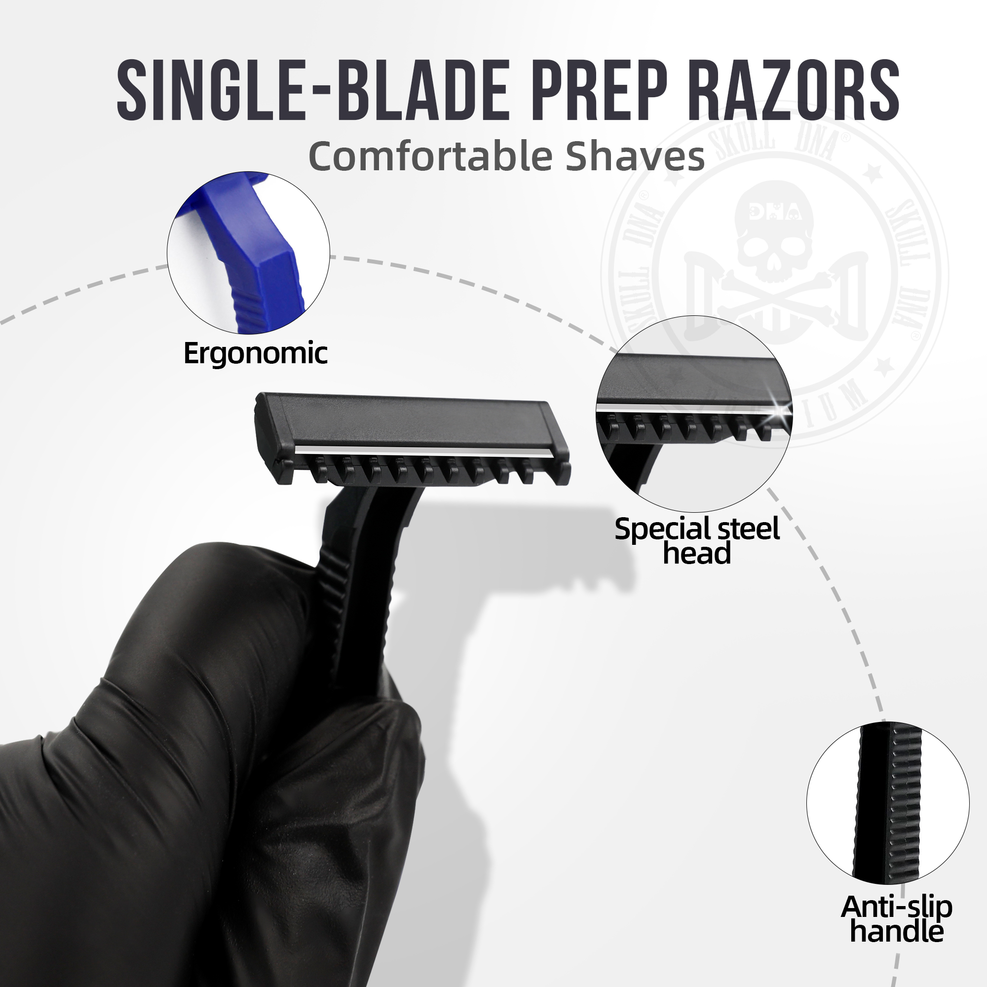 Skull DNA Single-Blade Prep Razors - Image 5