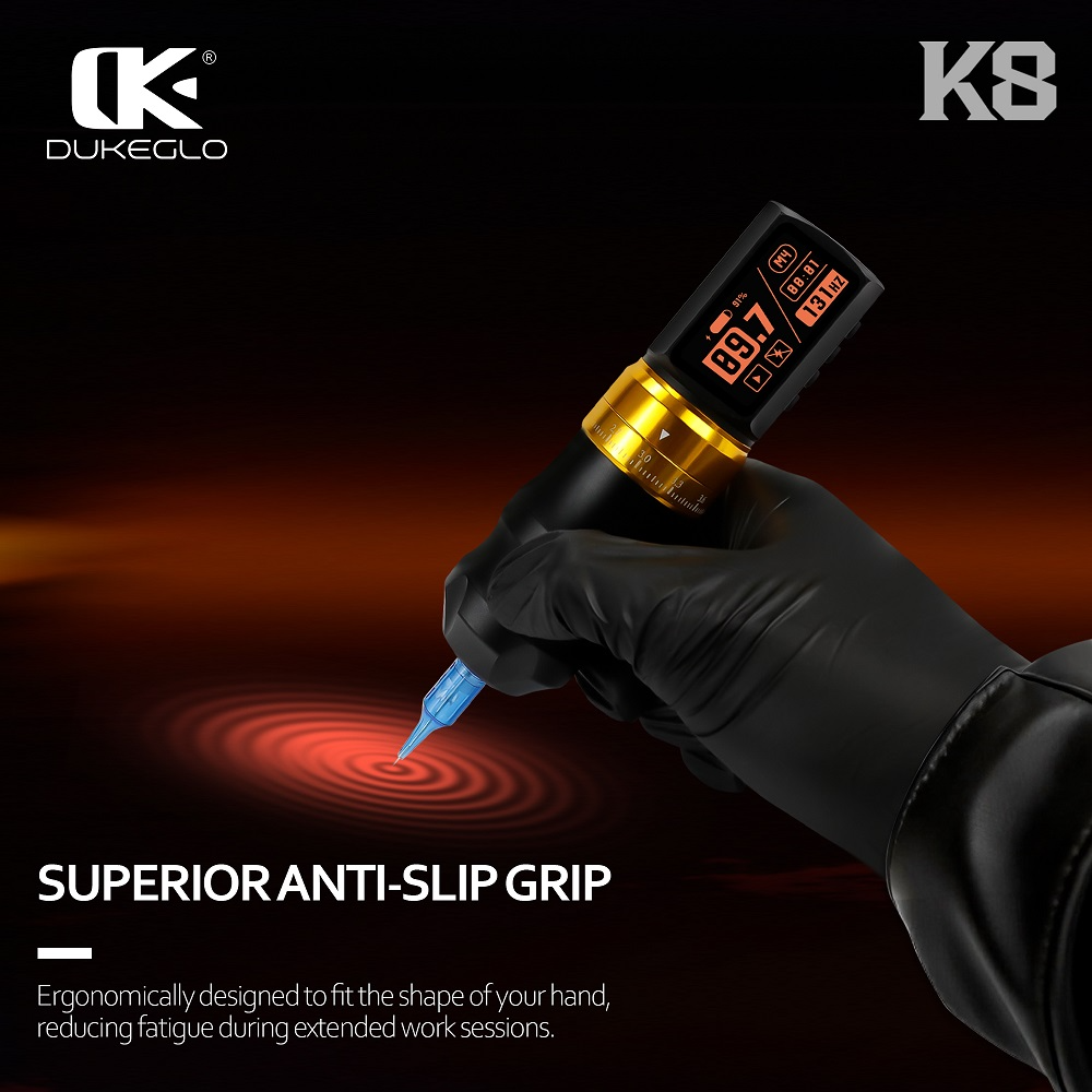 AVA DUKEGLO K8 Adjustable Stroke Tattoo Pen | 2300mAh - Image 3