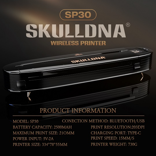 AVA SKULLDNA Tattoo Stencil Printer SP30 - Image 3